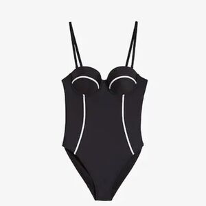 TED BAKER LONDON 
Tani One-piece black Swimsuit